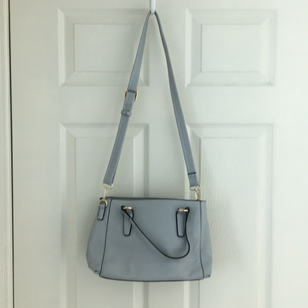 ❌Sold❌Gray crossbody satchel - Picture 2 of 4